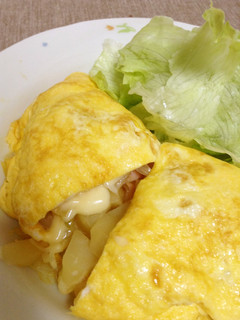 ポテトとチーズのオムレツ*ヘルシー*-レシピのメイン写真