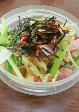 ゆず胡椒のペペロンチーノ-レシピのメイン写真