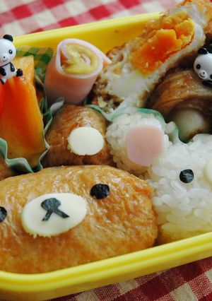 リラックマとコリラックマのお弁当☆-レシピのメイン写真