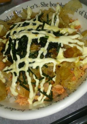 混ぜるだけ★鮭丼ぶり-レシピのメイン写真