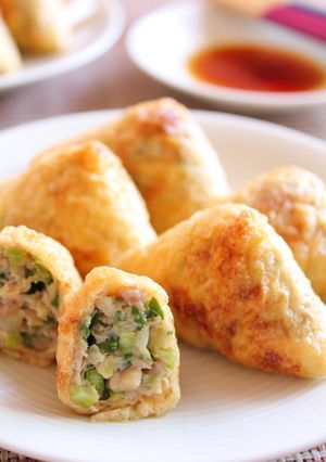 グリル焼きいなり餃子-レシピのメイン写真