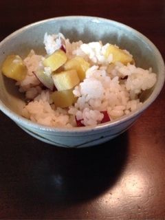 秋の味覚 さつまいもご飯-レシピのメイン写真