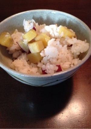 秋の味覚 さつまいもご飯-レシピのメイン写真