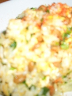 子供のランチに☆なっとうチャーハン-レシピのメイン写真
