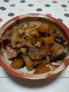 カボチャとナスの甘酢炒め-レシピのメイン写真
