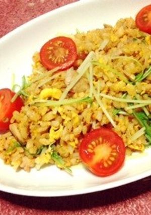 焼き肉チャーハン-レシピのメイン写真