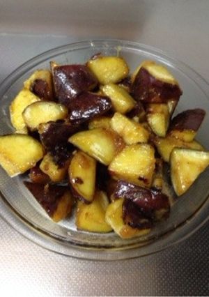 簡単!揚げない「大学いも」-レシピのメイン写真