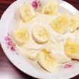 ヘルシーデザート♪豆腐クリームバナナ