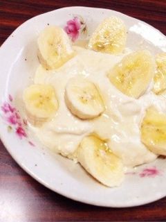 ヘルシーデザート♪豆腐クリームバナナ-レシピのメイン写真