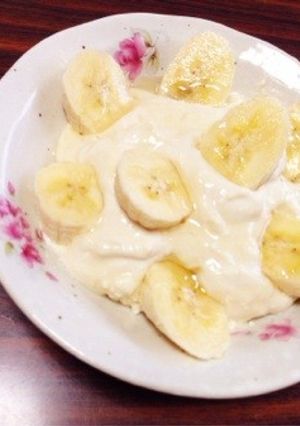 ヘルシーデザート♪豆腐クリームバナナ-レシピのメイン写真