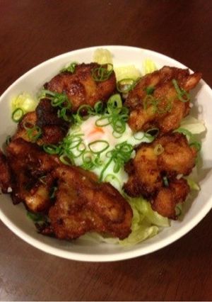 簡単！からあげ丼-レシピのメイン写真