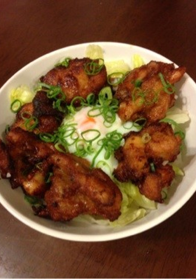 簡単！からあげ丼-レシピのメイン写真