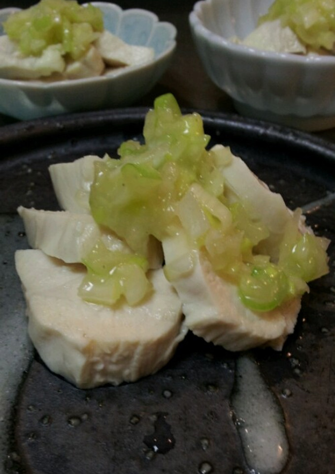 簡単！しっとり！ネギ塩鶏胸-レシピのメイン写真