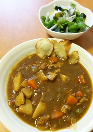食欲の秋!旬の里芋で作る絶品カレー♪-レシピのメイン写真