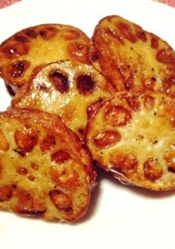 れんこんのはさみ揚げ-レシピのメイン写真