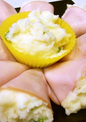 ぽてさらハムロール☆-レシピのメイン写真
