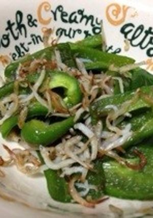 歯ごたえのあるピーマン炒め-レシピのメイン写真