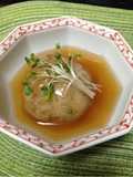 簡単レンジで5分！れんこん海老しんじょ風
