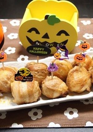 ハロウィンに☆クミン香る肉巻里芋-レシピのメイン写真