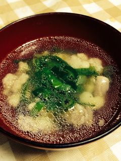 旨味を楽しむ鳥のすまし汁-レシピのメイン写真