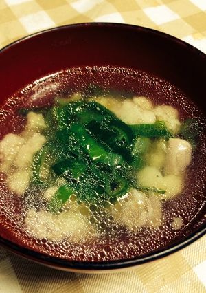 旨味を楽しむ鳥のすまし汁-レシピのメイン写真