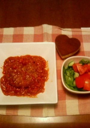 お店の味♪煮込みハンバーグ♪-レシピのメイン写真