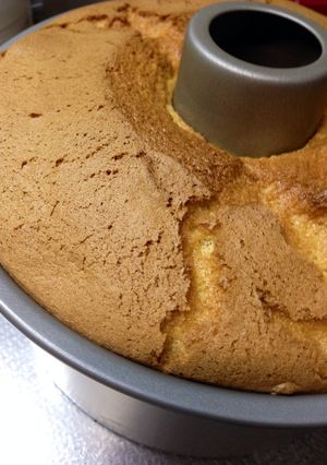 失敗なし。私のシフォンケーキ*-レシピのメイン写真