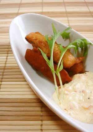 ゴボウのから揚げ☆タルタル添え-レシピのメイン写真