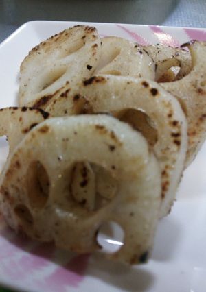 レンコンのお酢焼き-レシピのメイン写真