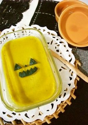 圧力鍋であっという間にかぼちゃプリン♪-レシピのメイン写真