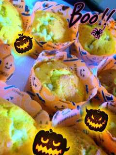 かぼちゃとホワイトチョコのマフィン-レシピのメイン写真