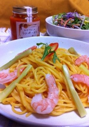 簡単ウニパスタ-レシピのメイン写真