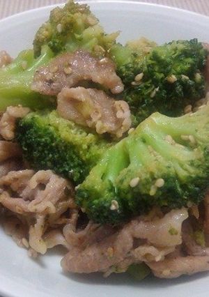 豚肉とブロッコリーのヨシダソース炒め-レシピのメイン写真