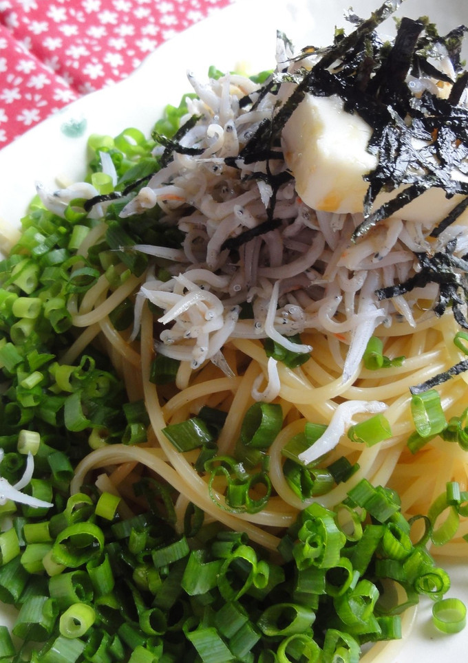 簡単！！しらすとたっぷりねぎの和風パスタ-レシピのメイン写真