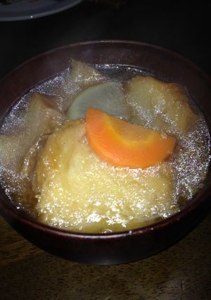 簡単！油麩の味噌汁-レシピのメイン写真