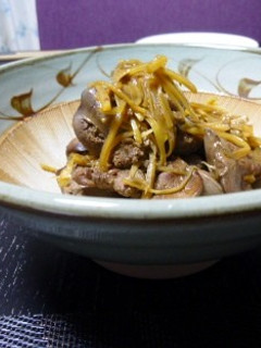 鶏レバーの生姜煮-レシピのメイン写真