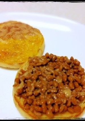 朝ご飯に☆納豆トースト-レシピのメイン写真