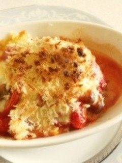 ささみ&野菜たっぷりのヘルシーチーズ焼き-レシピのメイン写真