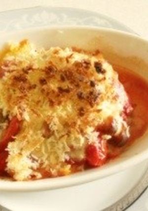 ささみ＆野菜たっぷりのヘルシーチーズ焼き-レシピのメイン写真