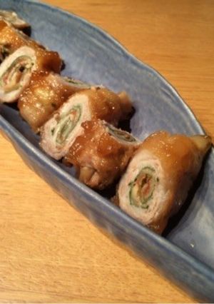 さっぱりジューシー！豚バラの新しょうが巻-レシピのメイン写真