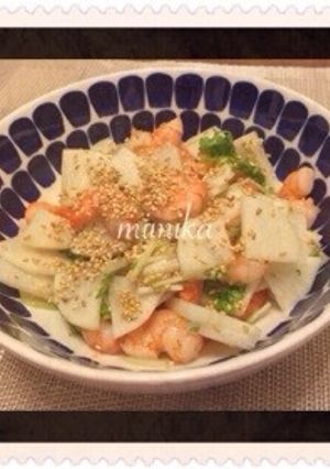 えびとカブの甘酢和え-レシピのメイン写真