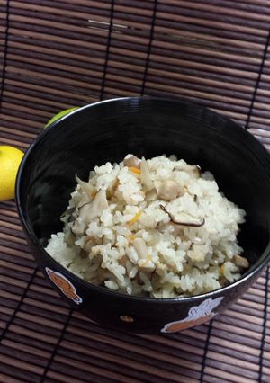 鶏の炊き込みご飯 *お食事処母のお店 *-レシピのメイン写真