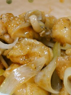 鶏肉と玉ねぎの甘酢炒め-レシピのメイン写真
