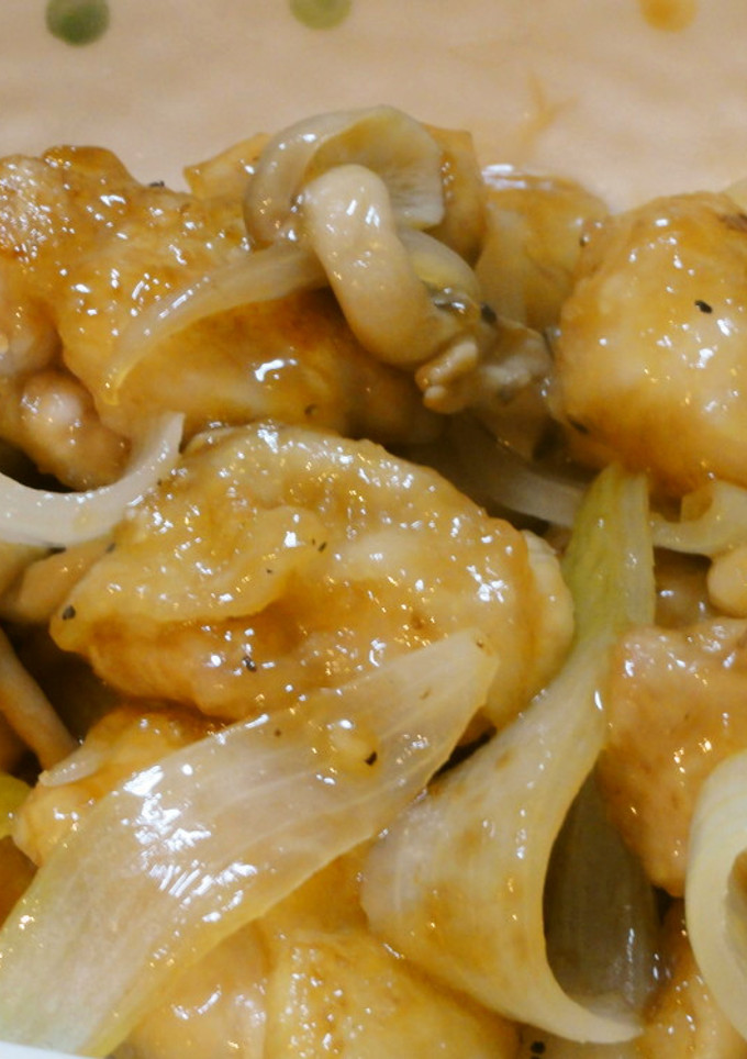 鶏肉と玉ねぎの甘酢炒め-レシピのメイン写真