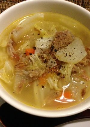 食べるスープ：　美肌スープ-レシピのメイン写真