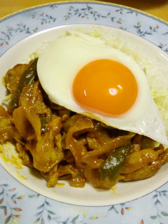豚肉のカレー煮ライス-レシピのメイン写真