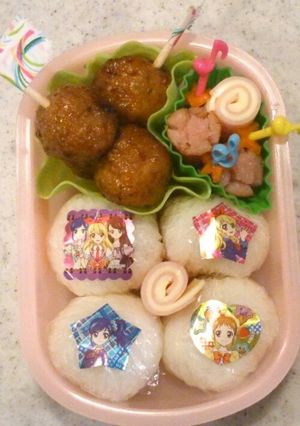 シールでキャラ弁-レシピのメイン写真