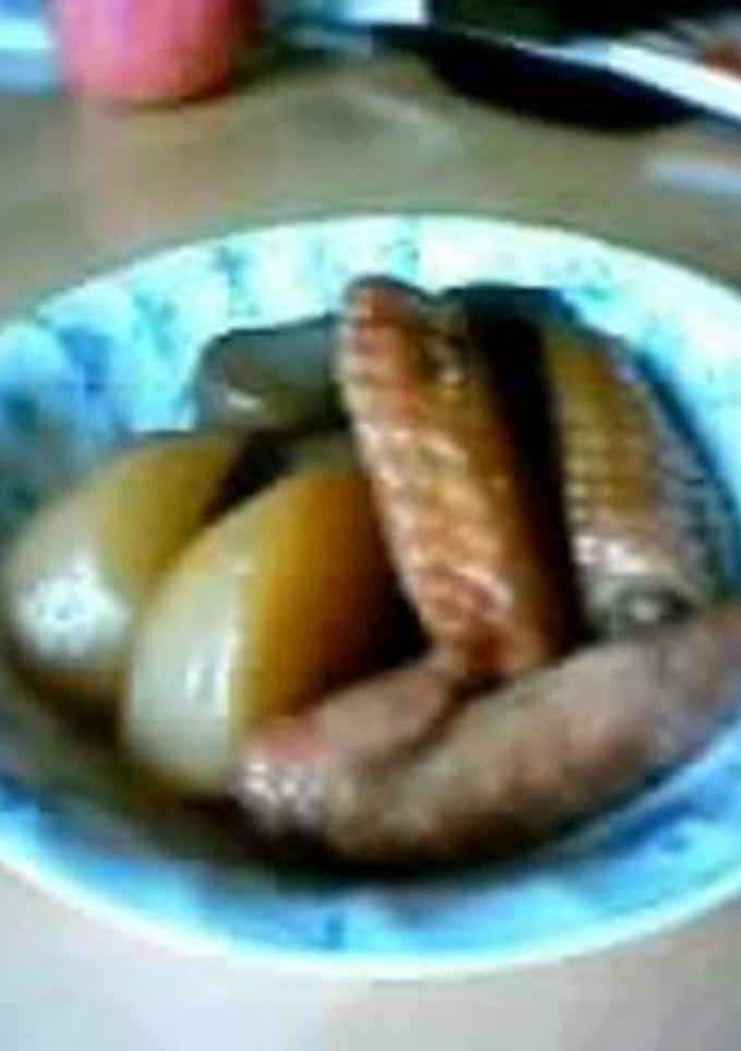 大根と毛羽先の煮物-レシピのメイン写真