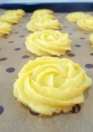 *サツマイモのソフト絞りクッキー*-レシピのメイン写真