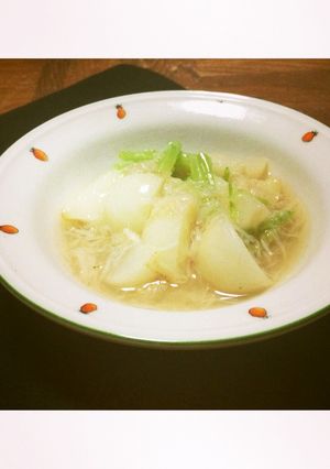 とろ～り♪かぶのホタテあんかけ-レシピのメイン写真